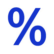 Percentage icon