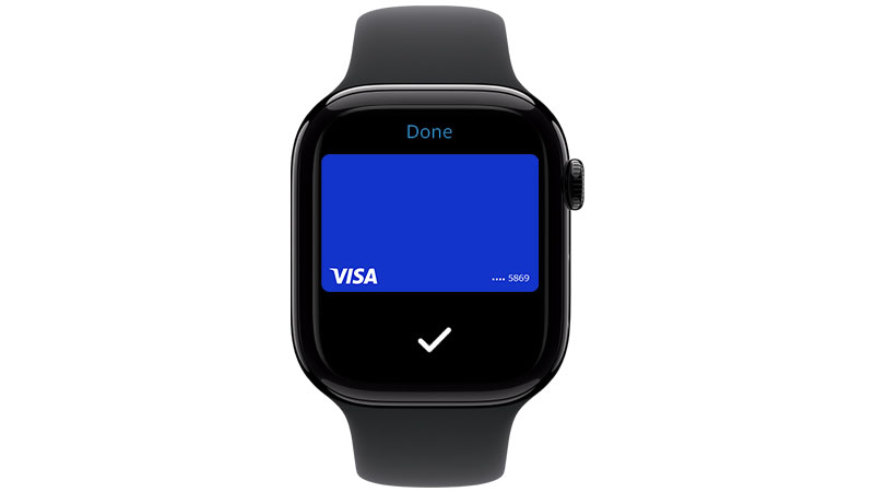 Adding an Apple Watch card